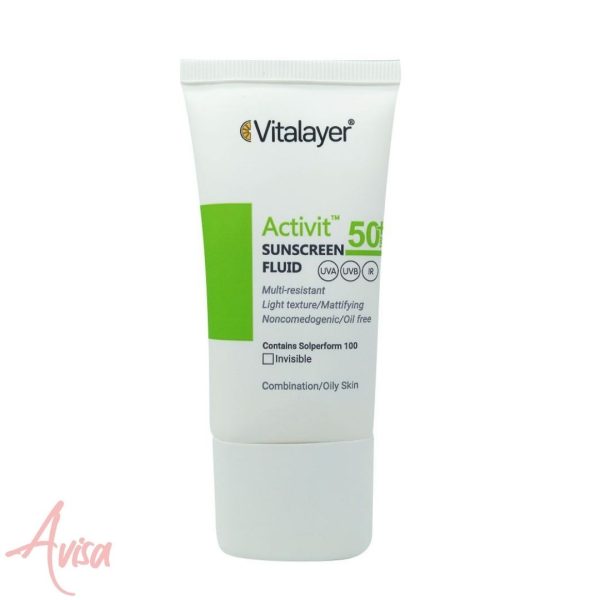 Activit Sunscreen Fluid SPF50 Vitalayer