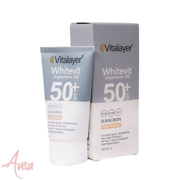 Whitevit Sunscreen Cream Anti Spots SPF50