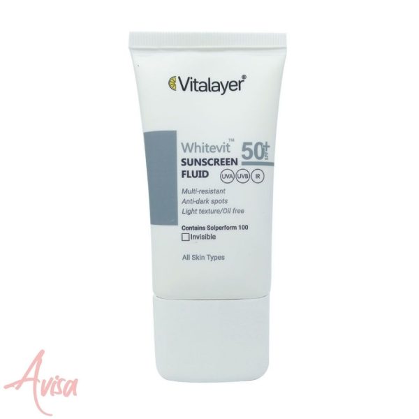 Whitevit Sunscreen Fluid Anti Spots SPF50 Vitalayer