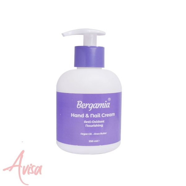 Bergamia Hand And Nail Linseed Shea Butter and argane oil 250 ml